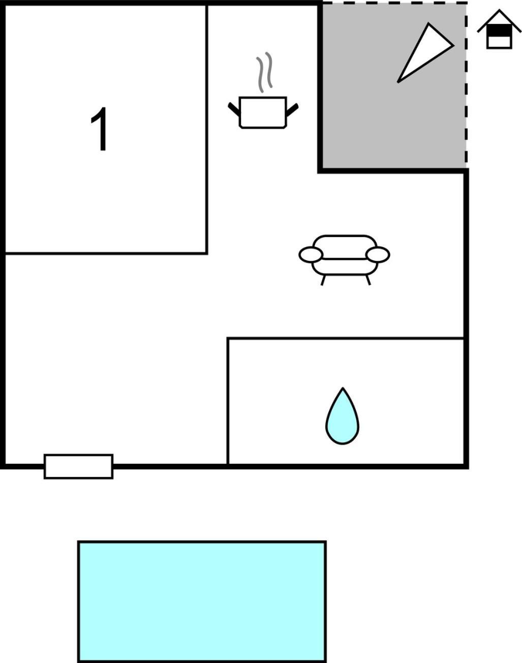 Amazing Apartment In Saldun With Wifi Trogir Luaran gambar
